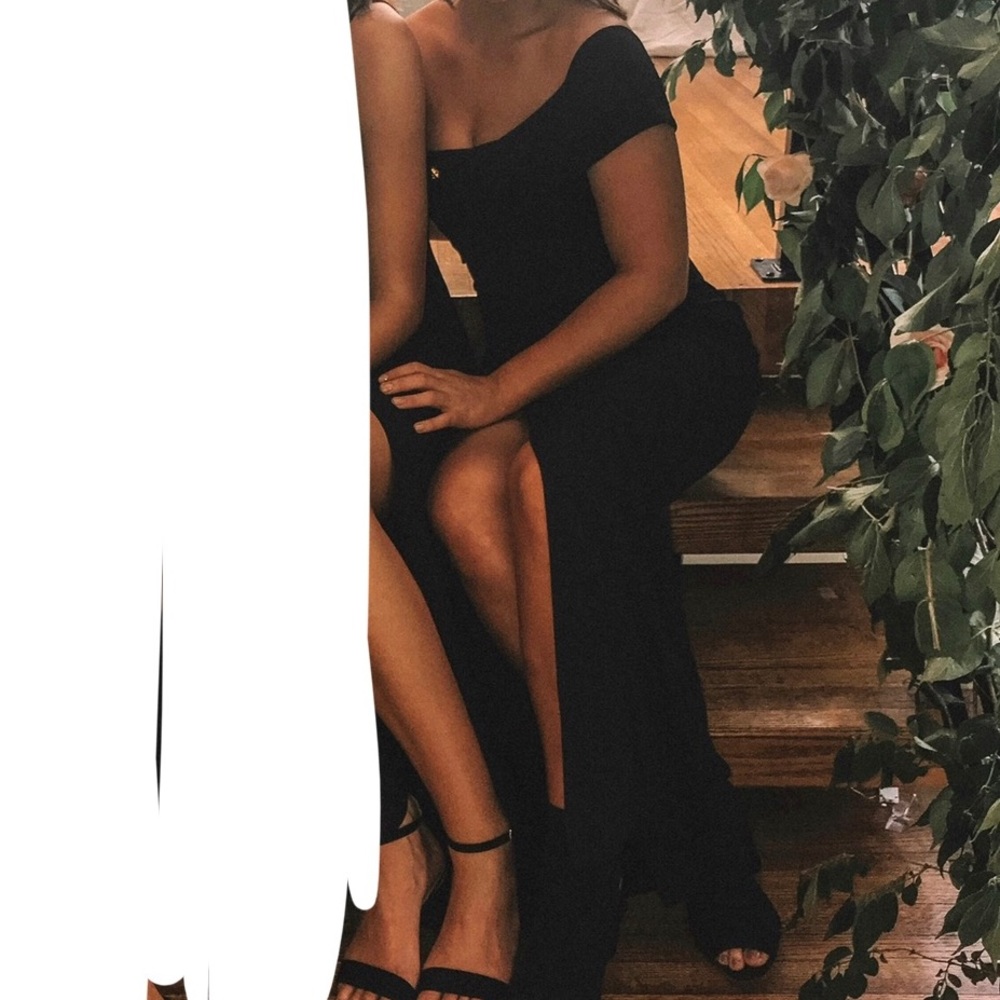Showpo Black Formal Dress